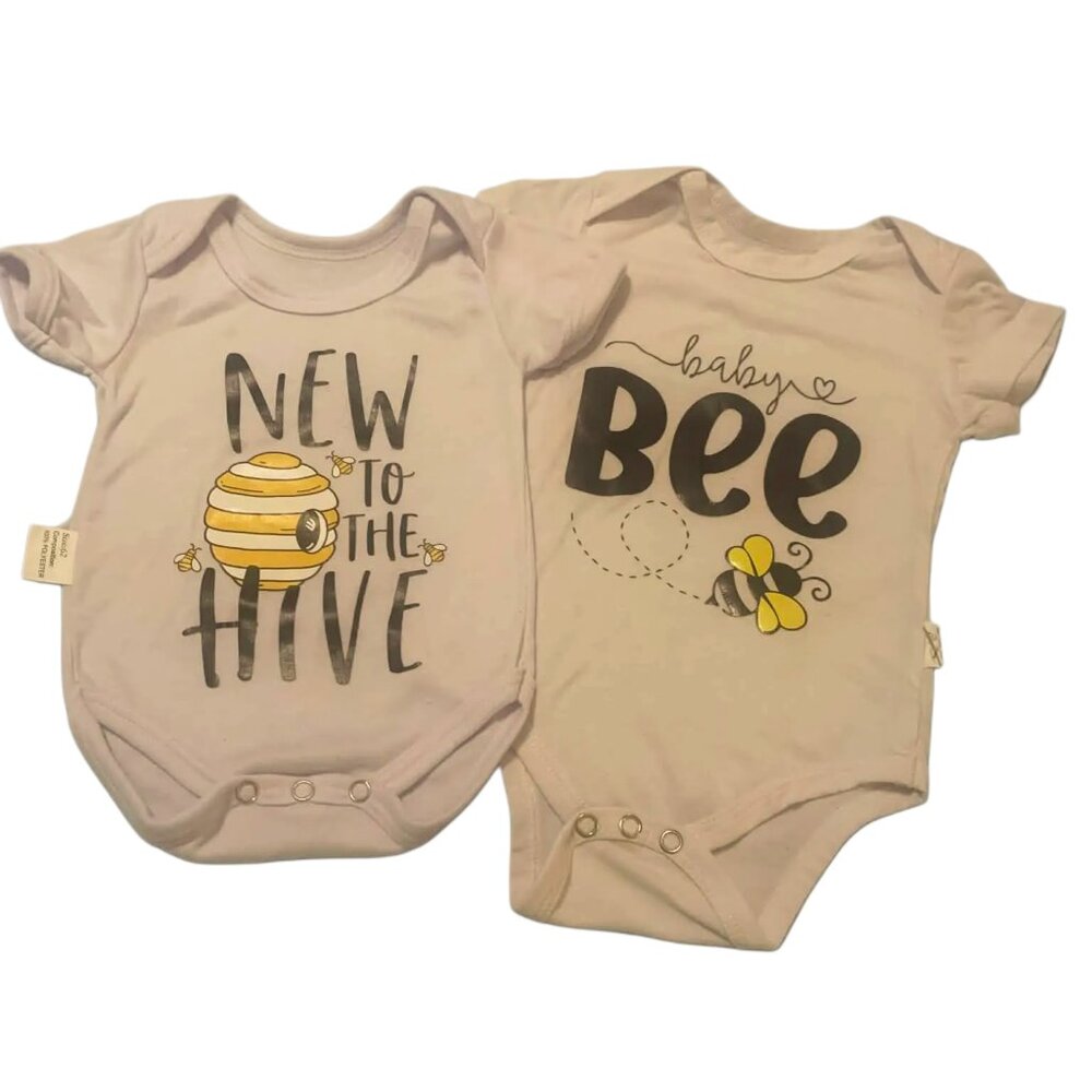 Adorable Bee-Themed Baby Bodysuit